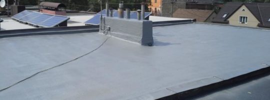 Plochá střecha, hydroizolace a termoizolace, Paskov