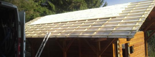 Střecha - Nakrokevní izolace