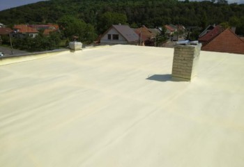 Střecha se silikonovým povrchem GacoProEco Kvalitní střecha na rodinném domě