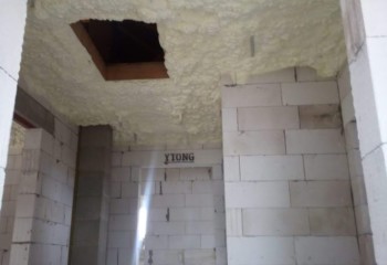 Zateplení stropu bungalovu