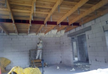 Zateplení stropu bungalovu