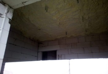 Zateplení stropu bungalovu